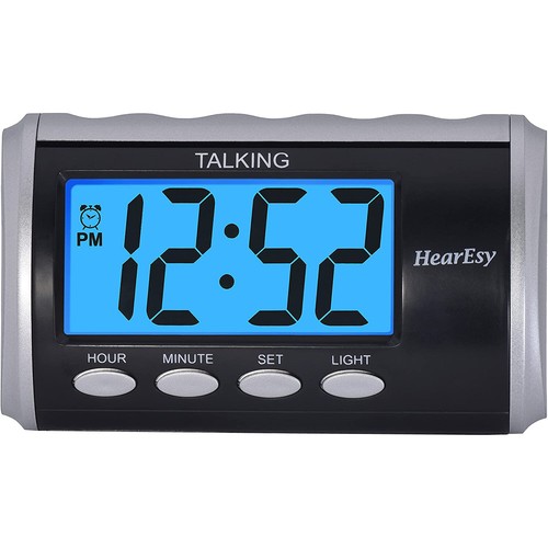 Hearesy talking alarm clock - talking,